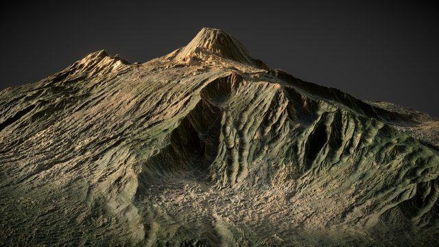 VOLCANO 3D Model