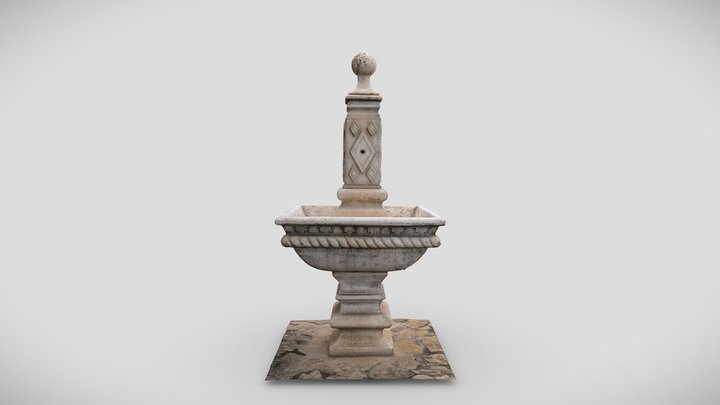 Fuente de Gójar 3D Model