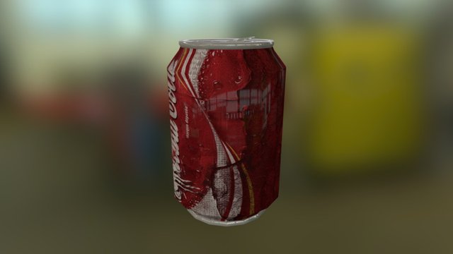 Cola can 3D Model