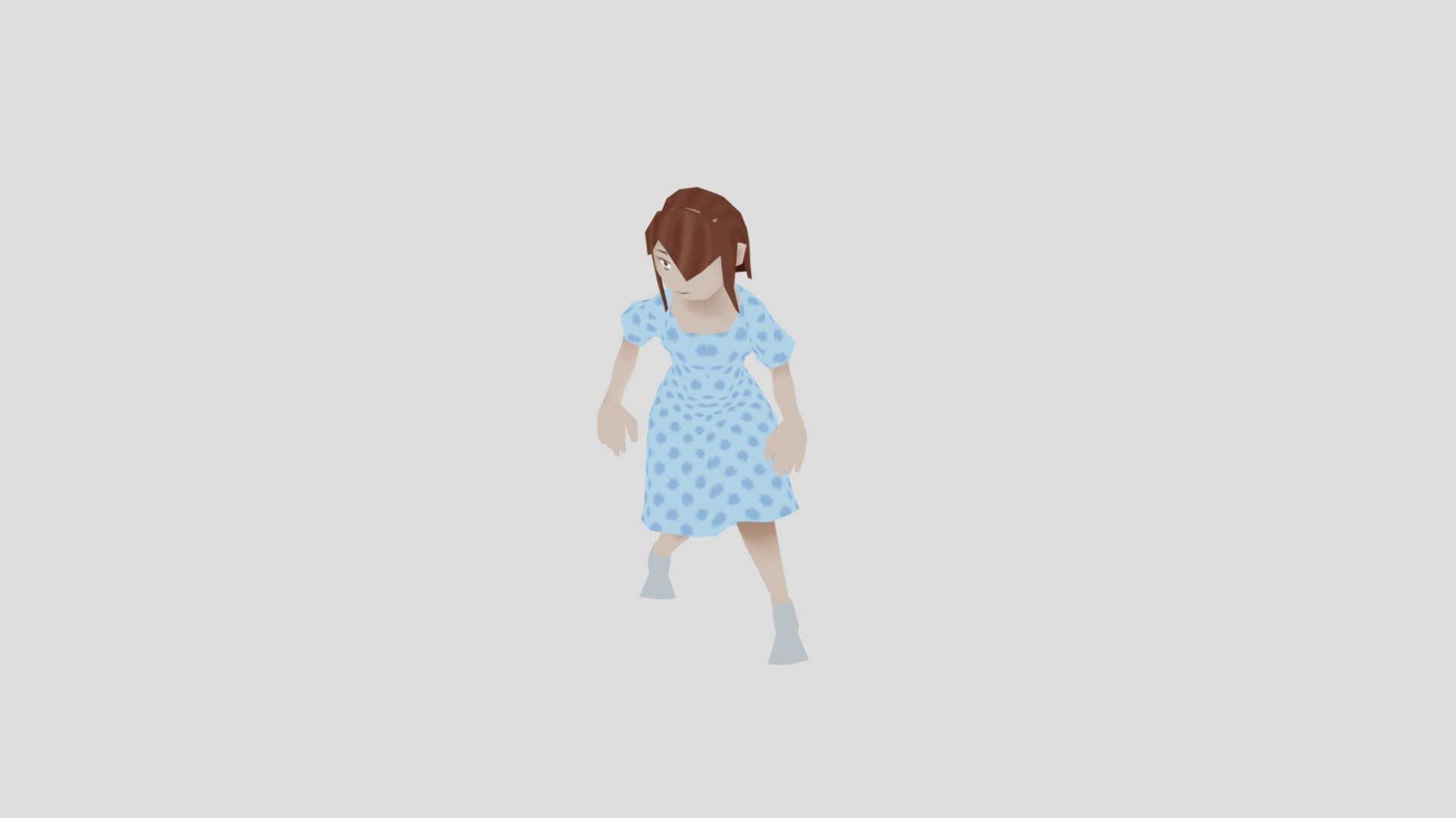ArtStation - Character Idle - Whimsical Lady