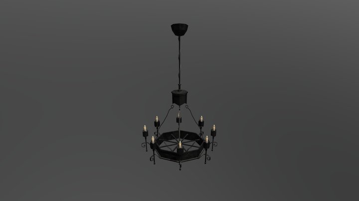 chandelier 3D Model
