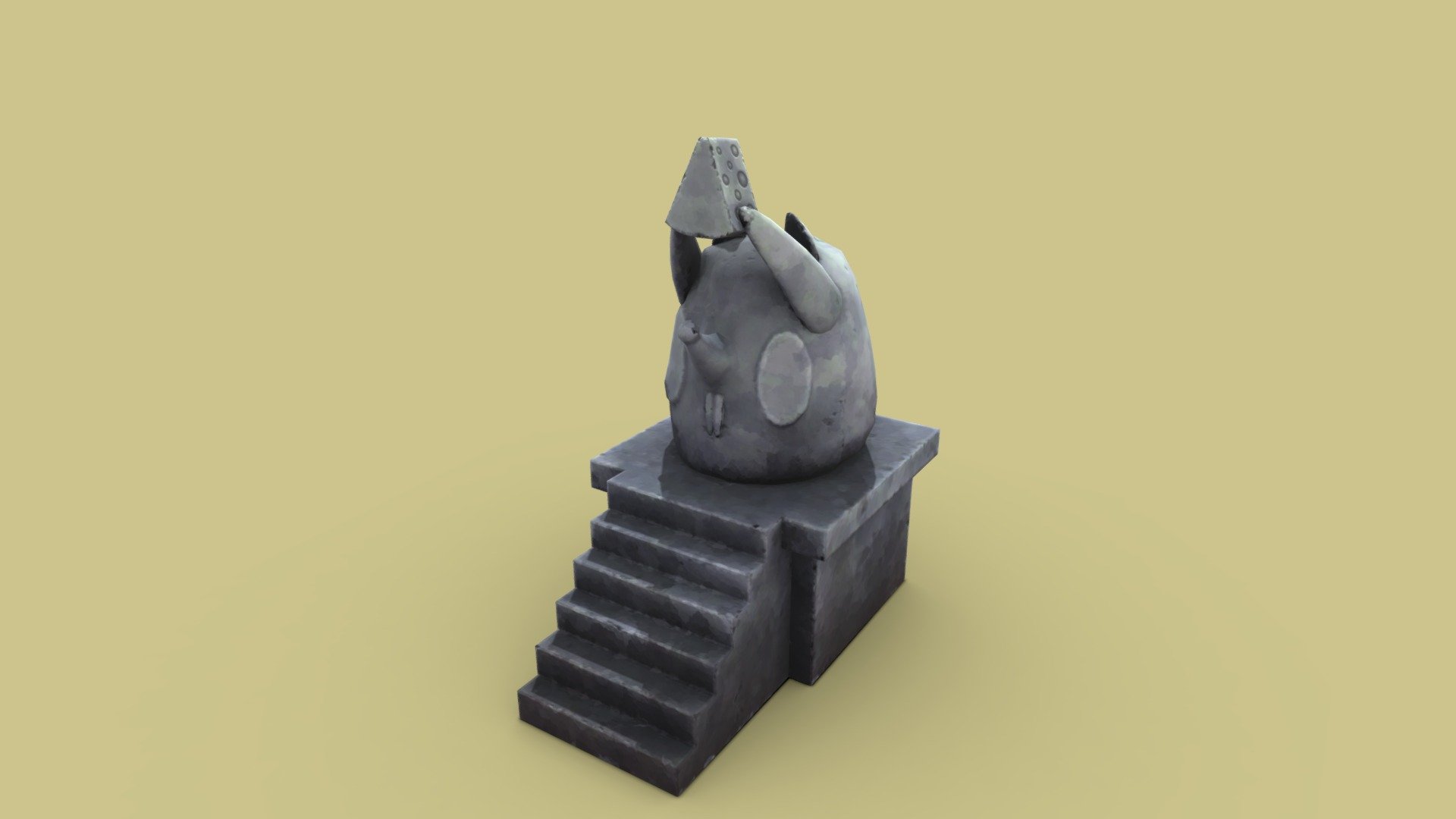 Hail the Cheese Statue
