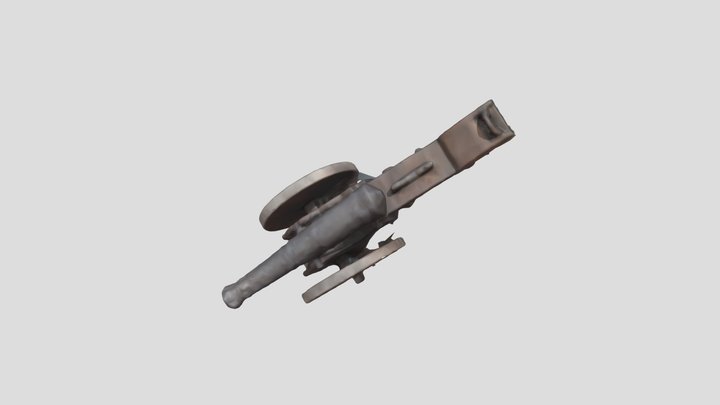 Modelo Canhão 3D Model