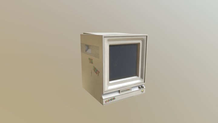 C64 Monitor 3D Model