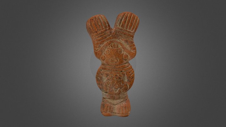Ceramic Figure made by Manually Taking 40 Photos 3D Model
