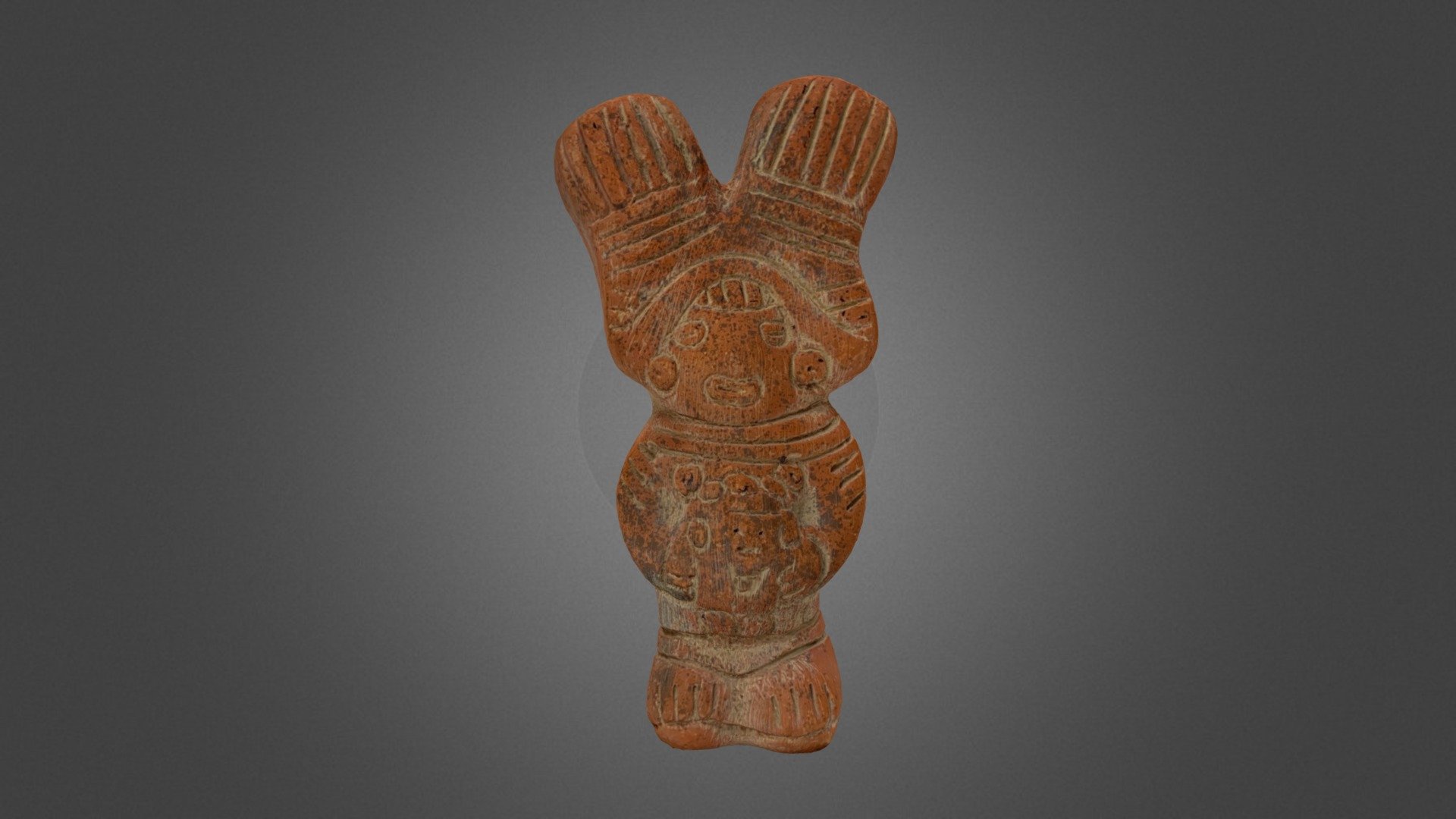 Ceramic Figure made by Manually Taking 40 Photos Download Free 3D