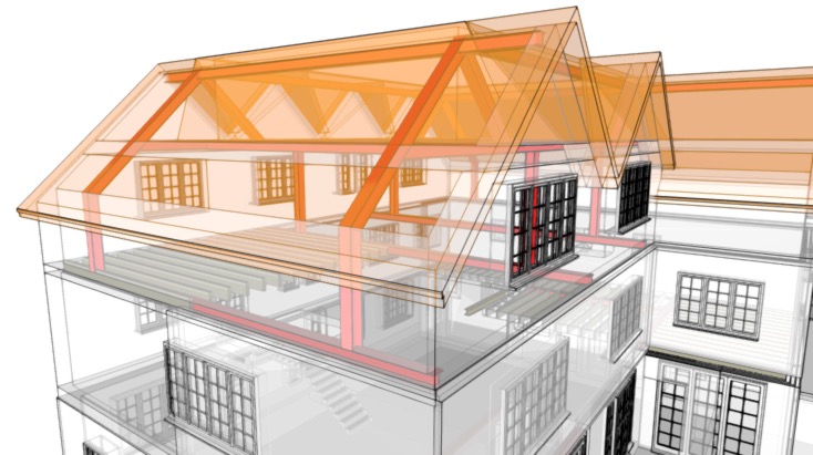 outline construction - 3D model by fretwells [b006938] - Sketchfab