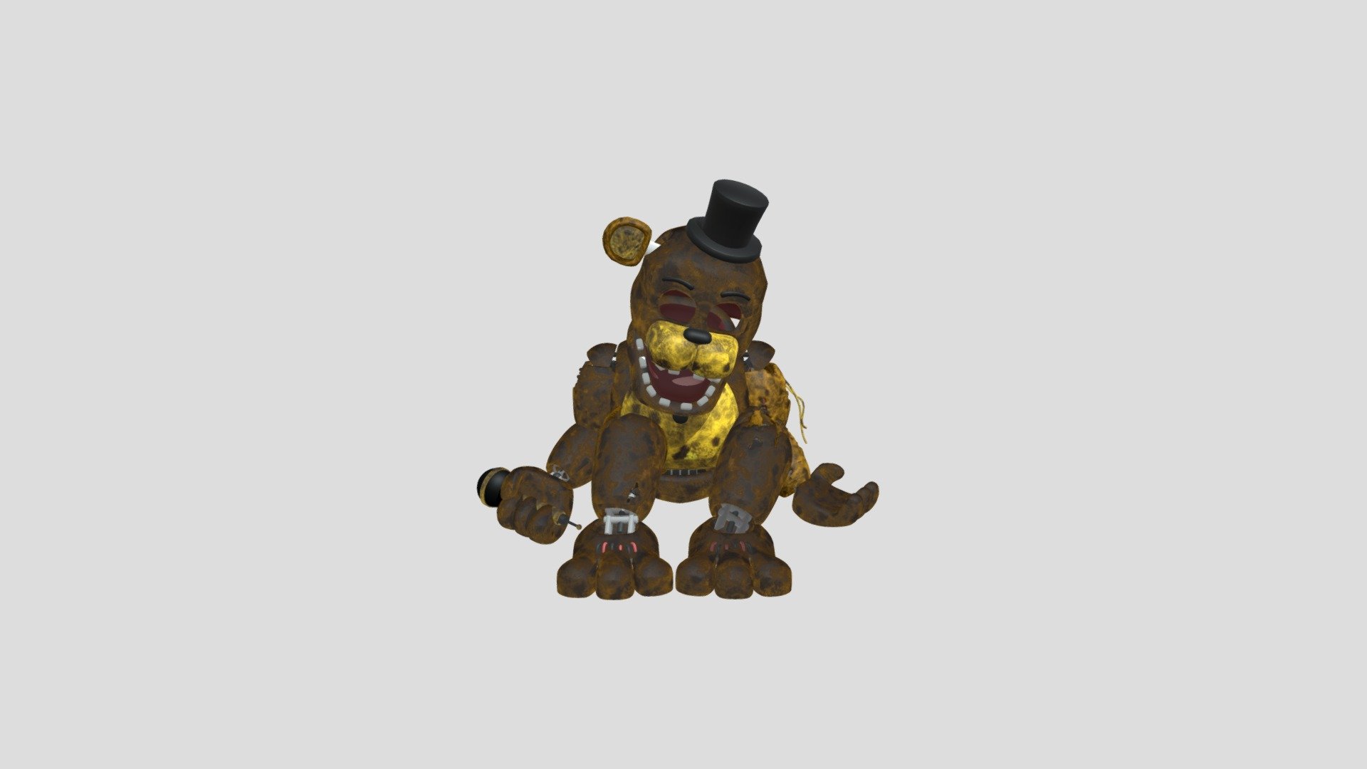 Withered Golden Freddy