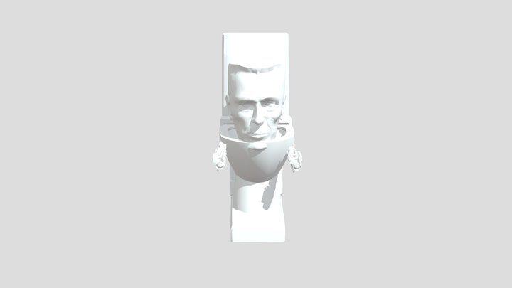 Gman with laser guns 3D Model