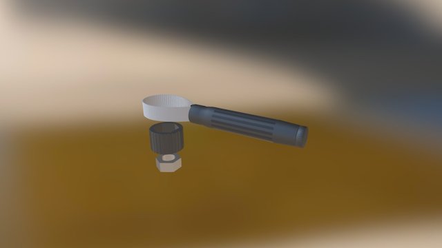 Lasso Nut Driver (Quirky invent) 3D Model