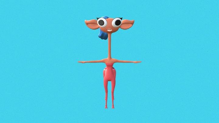 Glendale from "Centaurworld" 3D Model