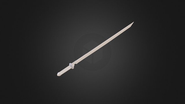 Deathstroke Sword 3D Model
