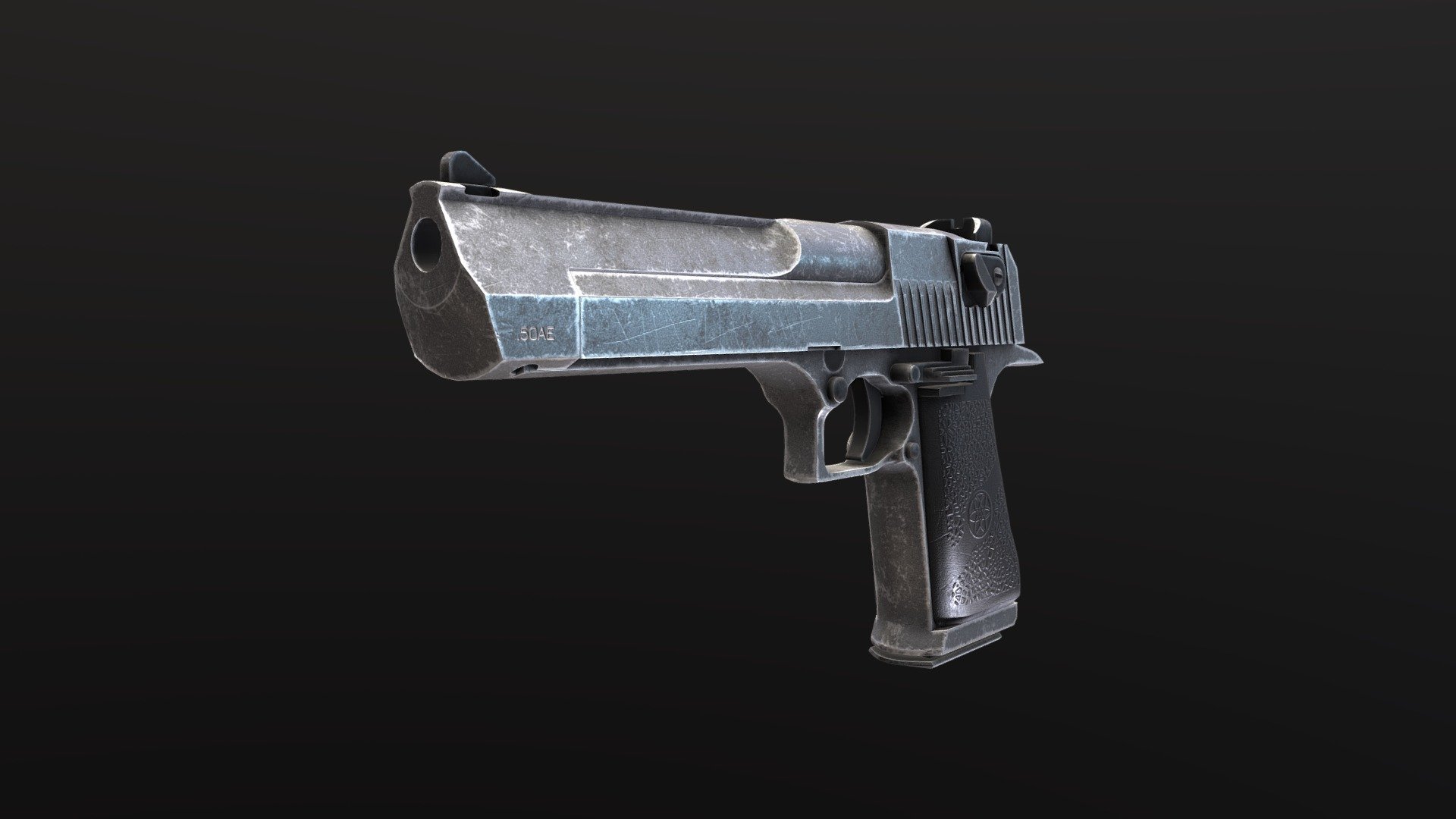 Desert_Eagle - 3D model by AlexFB [b00885a] - Sketchfab