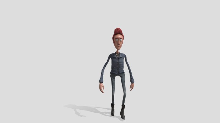 Jeff Character 3D Model