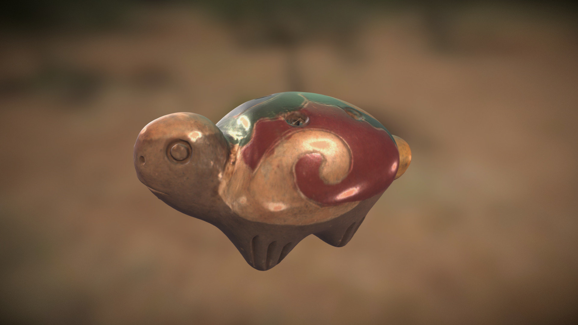 Tortoise / Armadillo Ocarina