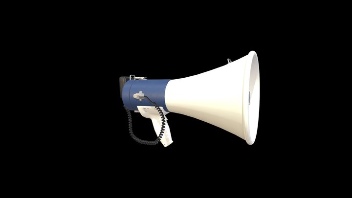 Megaphone model 3D Model