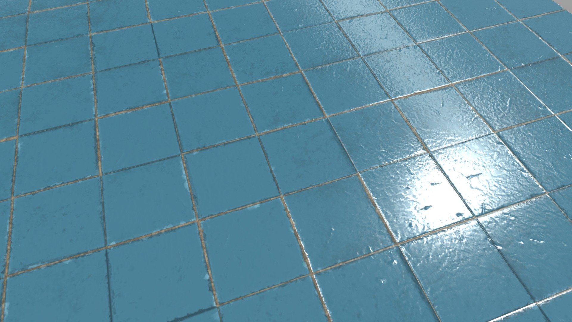 Simple Blue Tiles