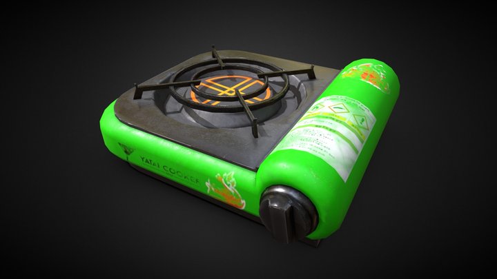 Portable TS9-Cooker 3D Model