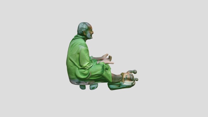 Model:  An Asian Beggar 3D Model