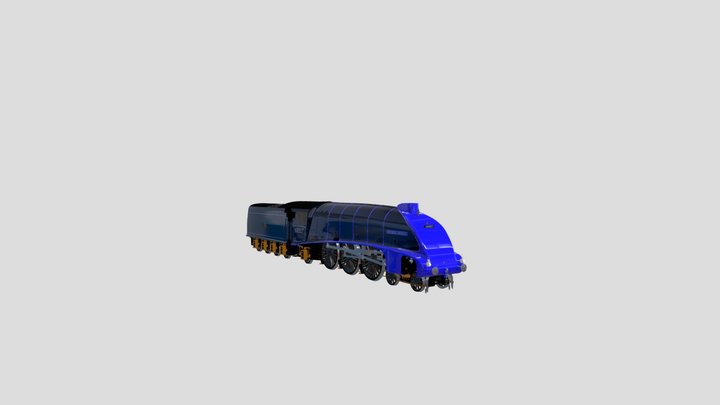 Bullet Train 3D Model