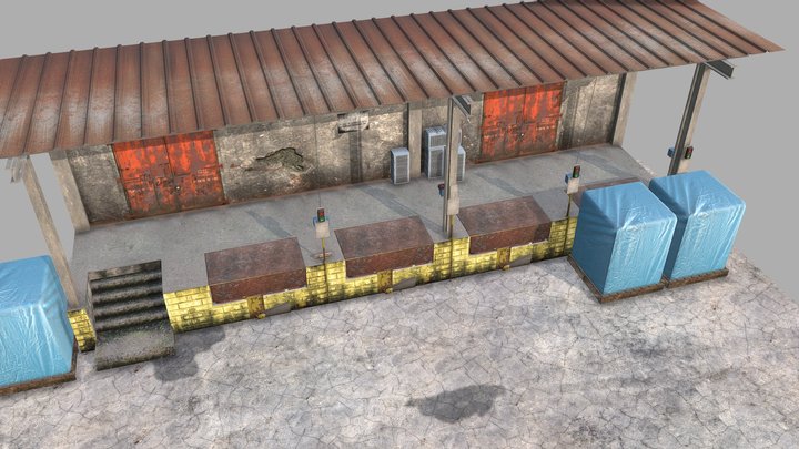 warehouse 3D Model