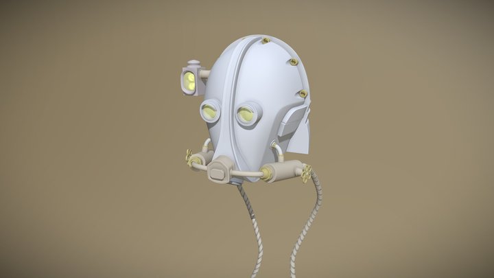 Helmet FF 3D Model