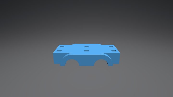 Double Bearing Cap 3D Model