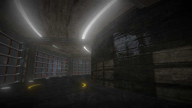 Garage_Model_Cement 3D Model