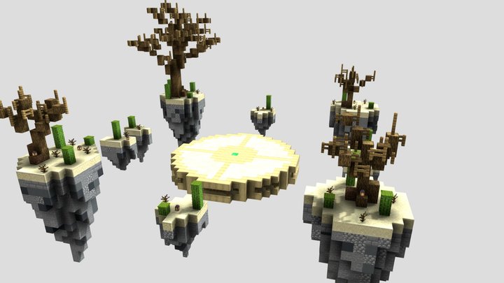 Sumo Desert Map 3D Model