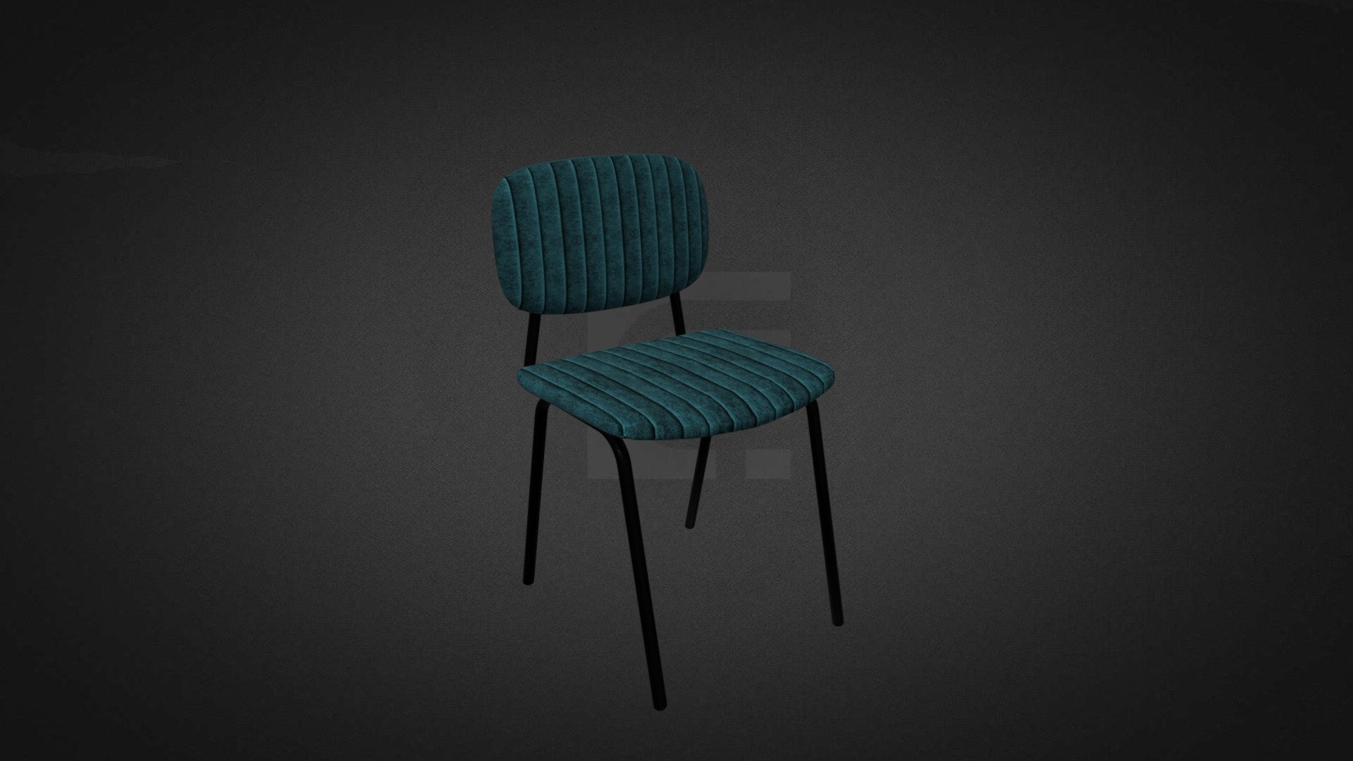 Barber chair — Sketchfab embed 3D viewer