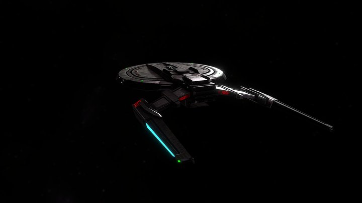 U.S.S. Salvador - S.T. Starship – Free 3D Model STL