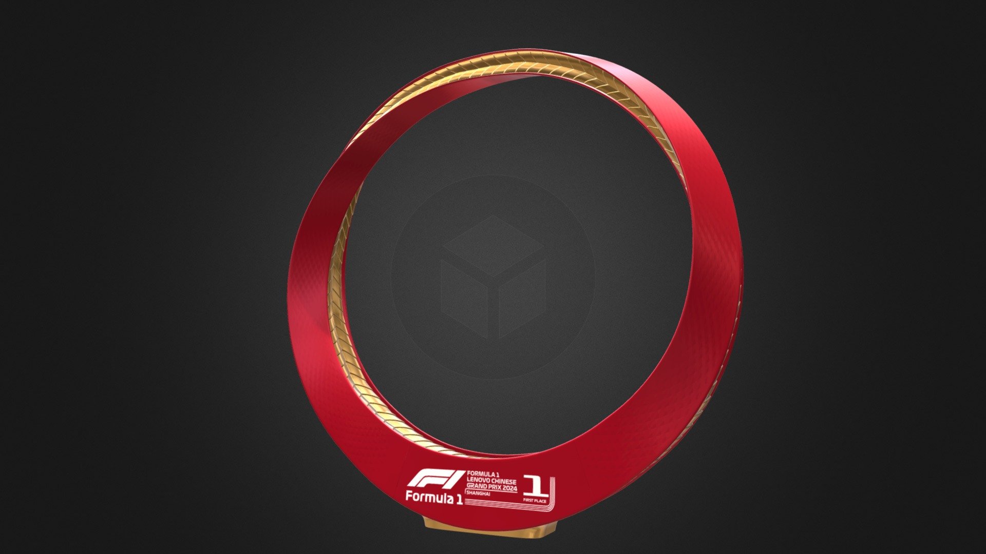 Formula1 Chinese Grand Prix trophy award - 3D model by 3DserVision ...