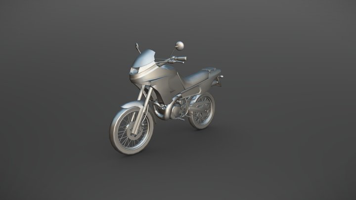1999 Derbi Senda H50 3D Model