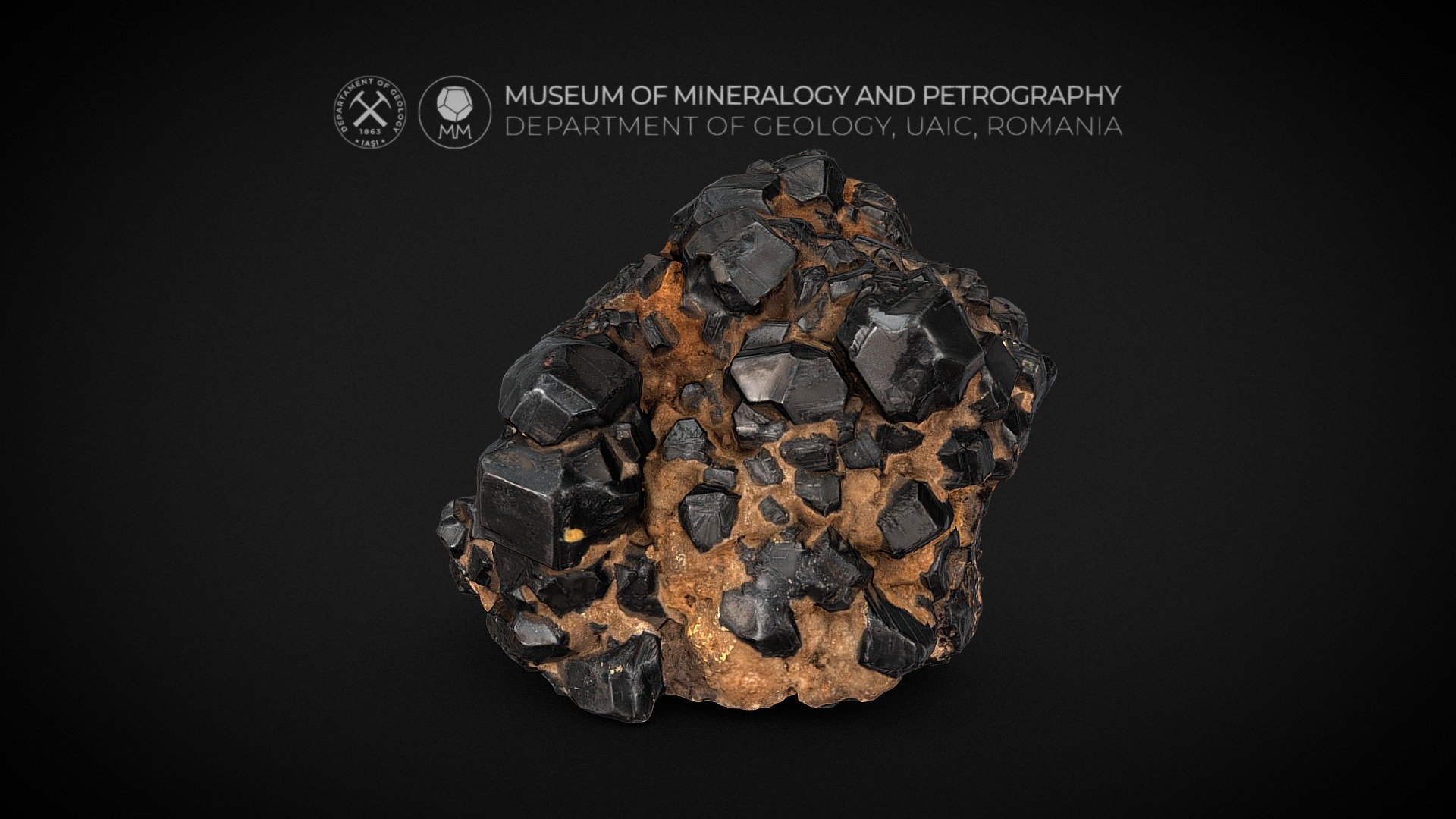 H is for Hematite 3D model by Museum of Mineralogy and Petrography