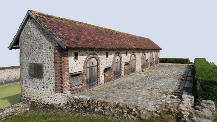 Porcherie (pigsty) du chateau de la Gadelière – Modelo 3D gratuito STL