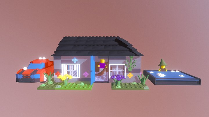 lego scene 3D Model