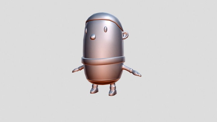 Simple Character 3D Model