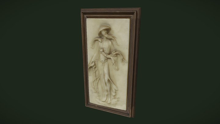 Portrait Chinois 3D Model