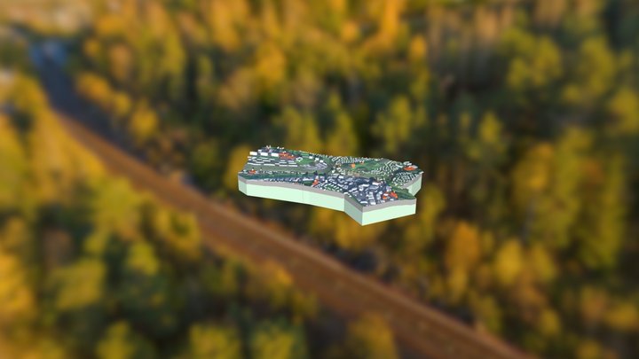 Fyrstikkbakken__mobile_v3 3D Model