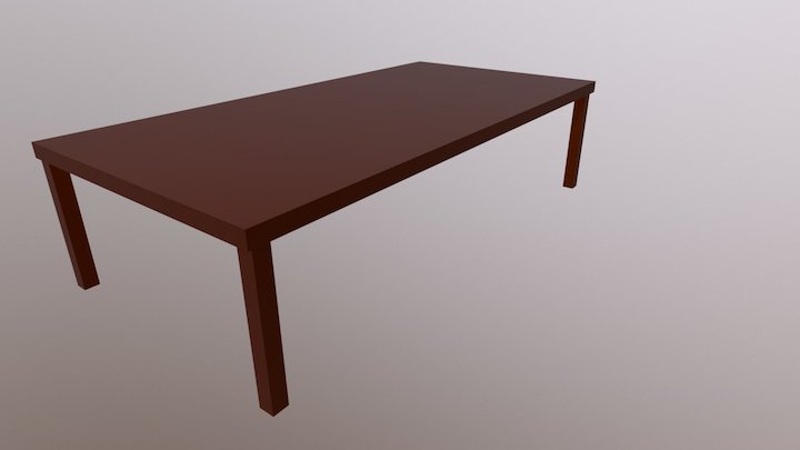 Table 3D Model