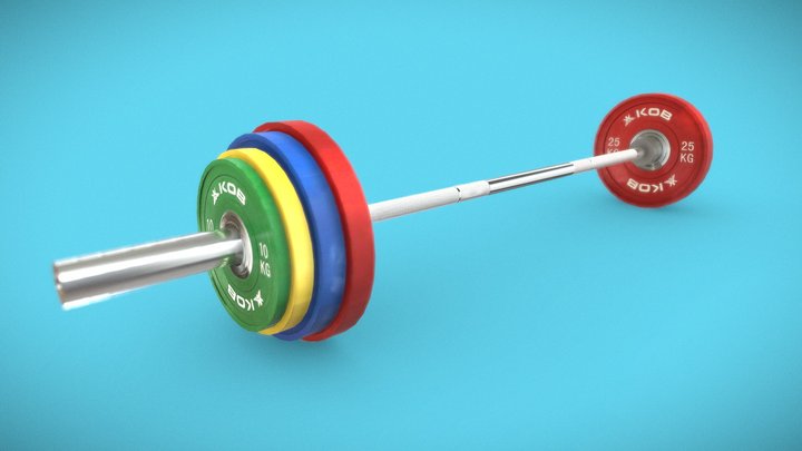 Weights / PBR Optimized Model 3D Model