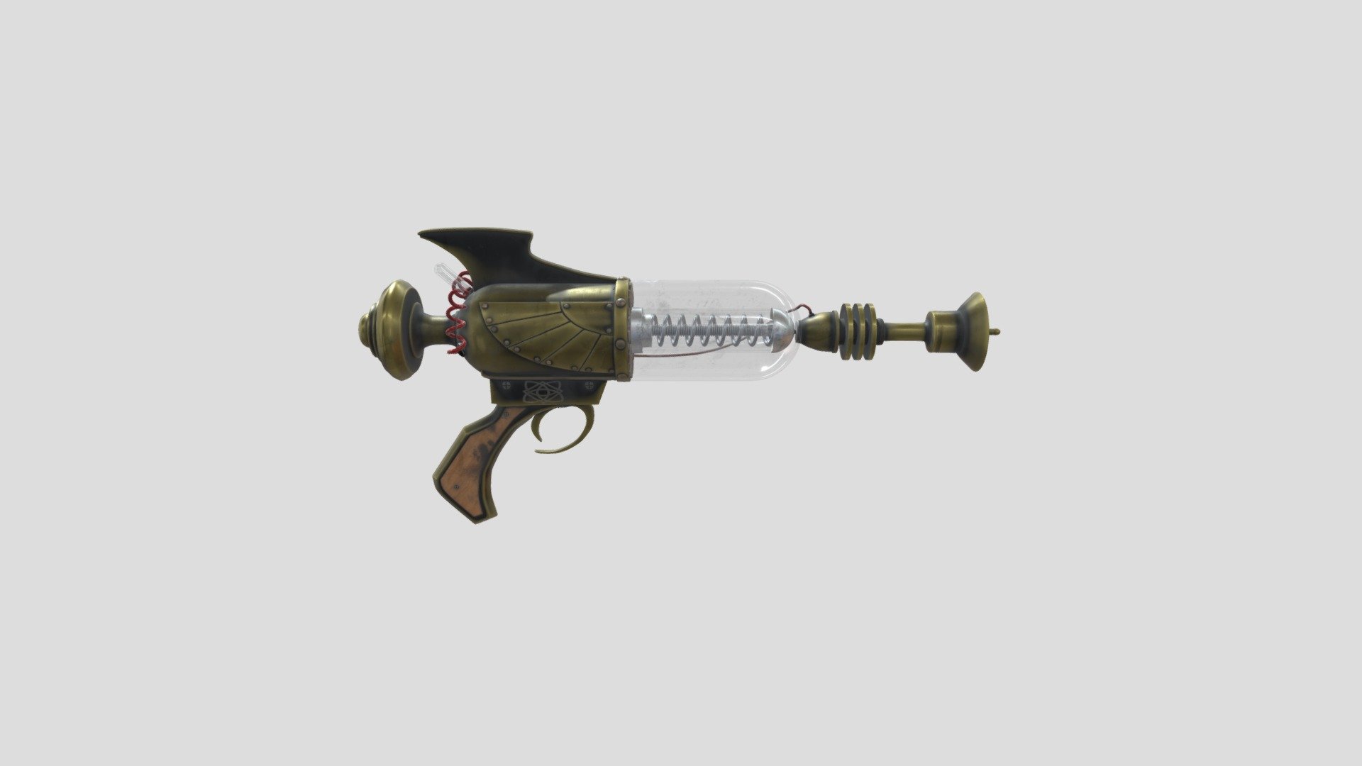 Raygun Steampunk - 3D model by mhamedo12 [b017cf2] - Sketchfab