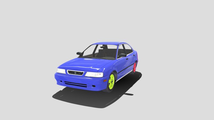 Baleno Mod 2 Rally fury 3D Model