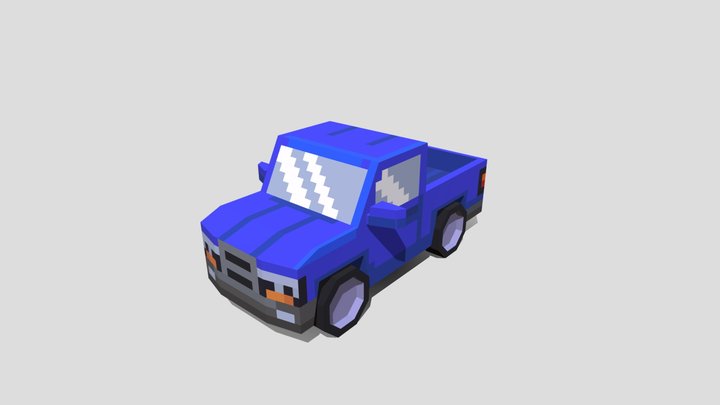 Pickup Truck 3D Model