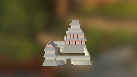 Japanese Castle (WIP) 3D Model