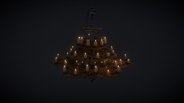 Elden Ring Raya Lucaria light 3D Model