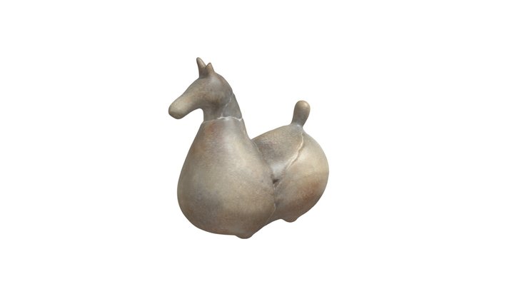Horse Sculpture 3D Model