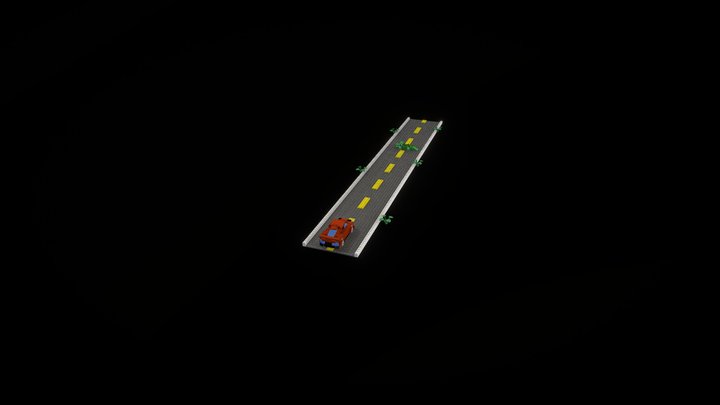 Lego Roadkill animation WIP 3D Model