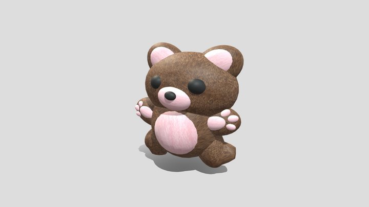 1131448018謝宗曄_熊 3D Model