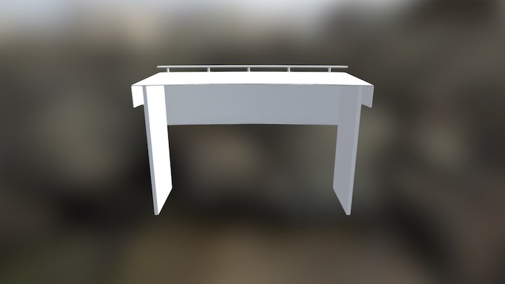 Willow Desk 3D Model